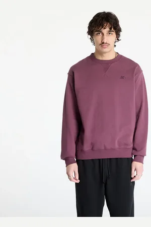 New Balance Sweatshirt Athletics French Terry Crew Sweatshirt Violet L