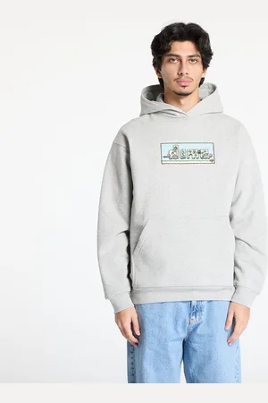 DIME Sweatshirt World Hoodie UNISEX Heather Gray M
