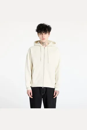 DIME Sweatshirt Cursive Small Logo Zip-Hoodie UNISEX Natural L