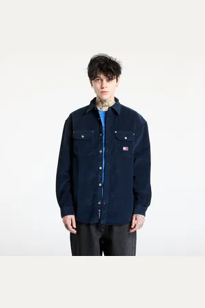 Tommy Hilfiger Shirt Tommy Jeans Relaxed Cord Shirt Dark Night Navy L