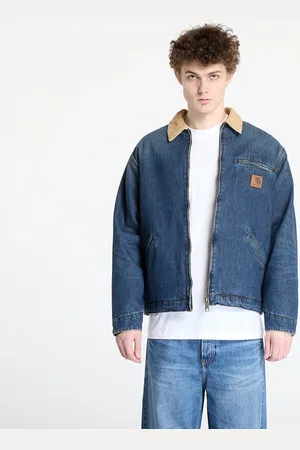 Carhartt Jas OG Detroit Jacket UNISEX Blue/ Dusty Brown L