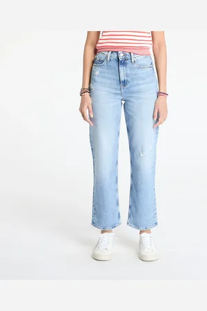 Tommy Hilfiger Spijkerbroek Tommy Jeans Layla High Rise Slim Straight Jeans Denim Light W25/L30