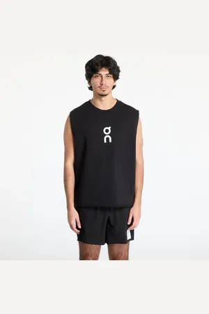 On Running Top Club Crew Crop Black L