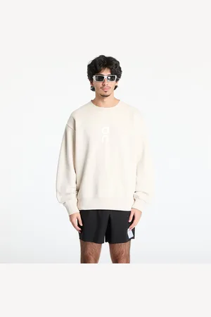 On Running Sweatshirt Club Crew Graphic Sweatshirt Silver L