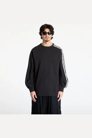 Y-3 T-shirt 3-Stripes Long Sleeve Top UNISEX Black L