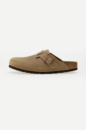 Birkenstock Sneakers Boston Soft Footbed Natural Leather Oiled Tabacco Brown EUR 41
