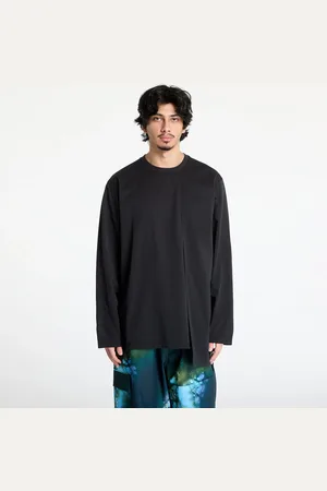 Y-3 T-shirt Premium Long Sleeve Long-Sleeve Top UNISEX Black L