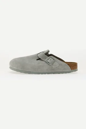 Birkenstock Sneakers Boston Suede Leather Pure Sage EUR 41