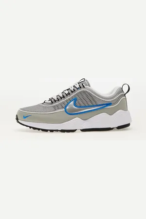Nike Sneakers Air Zoom Spiridon Sp Metallic Silver/ Metallic Silver-White-Signal Blue-Black EUR 44