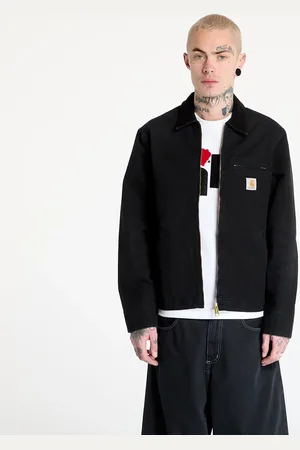 Carhartt Jas Detroit Jacket UNISEX Black/ Black Stone Canvas L