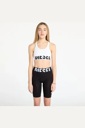 Diesel Ufsb-Cotton-Race-Bralette-Xl B White L