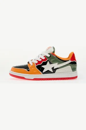 A Bathing Ape Sneakers New Bape Sk8 Sta 2 M1 Orange EUR 46
