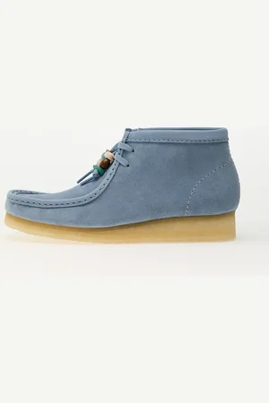 Clarks Sneakers Wallabee Boot Powder Blue Sde EUR 37