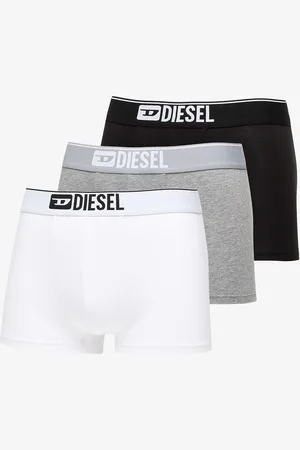 Diesel Umbx-Damienthreepack Boxer-Shorts-Boxer 3-Pack White/ Grey L
