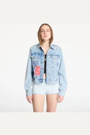 Tommy Hilfiger Jas Tommy Jeans Classic Trucker Jacket Denim L