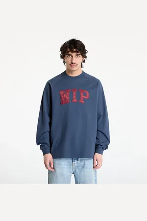 Carhartt T-shirt Longsleeve WIP T-Shirt UNISEX Dusky Blue/ Mulberry L