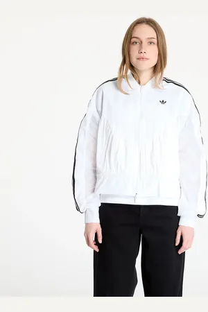 adidas Jas adidas Light Weight Windbreaker Bomber White/ White L