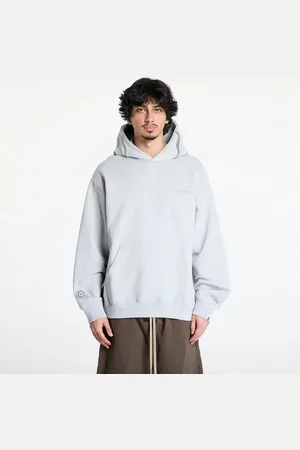 A Bathing Ape Sweatshirt Shark Logo Relaxed Fit Pullover Hoodie UNISEX Gray L