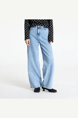 Tommy Hilfiger Spijkerbroek Tommy Jeans Claire High Rise Wide Fringe Jeans Denim W25/L30