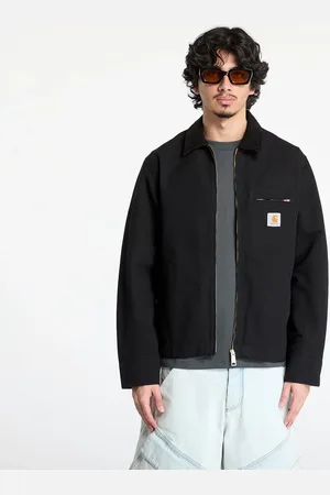 Carhartt Jas Detroit Jacket UNISEX Black/ Black Rinsed S