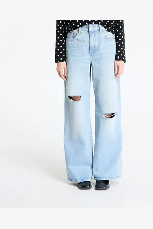 Calvin Klein Spijkerbroek Jeans The Wide Leg Light M Jeans Blue 25