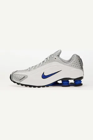 Nike Sneakers Shox R4 White/ Metallic Silver-Racer Blue EUR 44