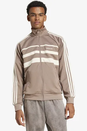 adidas Jas adidas The First Tracktop Trace Brown/ Wonder White L