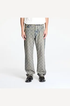 Daily paper Spijkerbroek Shield Laser Washed Jeans Blue L