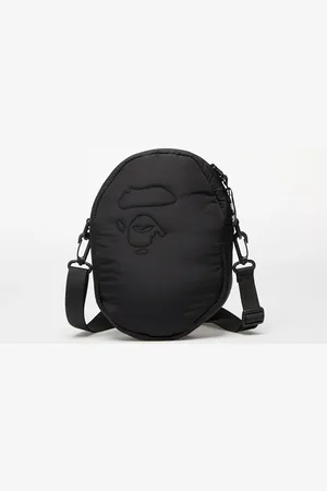 A Bathing Ape Tas Quilting Ape Head Shoulder Bag Black Universal