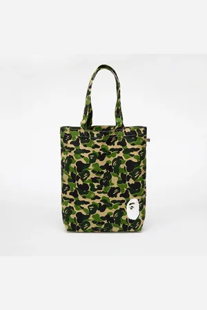 A Bathing Ape Tas Abc Camo Tote Bag M Green Universal