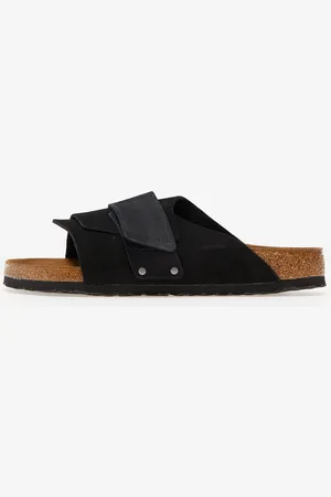 Birkenstock Sneakers Kyoto Velvet Leather Soft Suede & Nubuck Black EUR 41