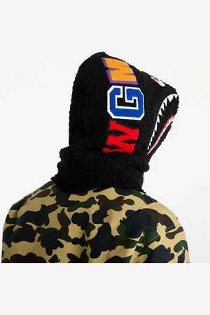 A Bathing Ape Sjaal Shark Boa Snood L Black Universal