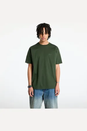 DIME T-shirt Classic Small Logo T-Shirt UNISEX Forest Green L