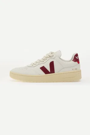 Veja Sneakers W V-90 O.T Leather Ex-White_Marsala EUR 41