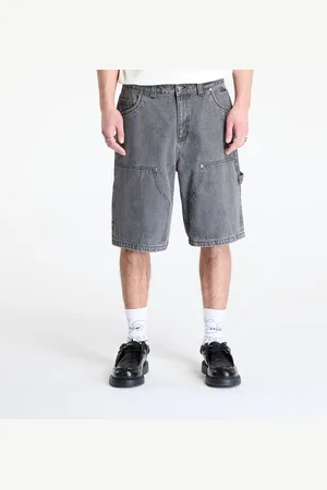 DIME Korte broek Carpenter Denim Shorts Faded Black 30
