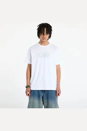 DIME T-shirt Globe T-Shirt UNISEX White L