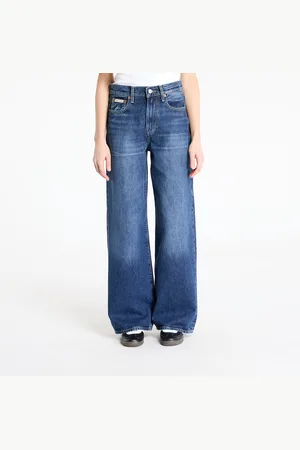 Calvin Klein Spijkerbroek Jeans The Wide Leg Tinted Jeans Blue 25