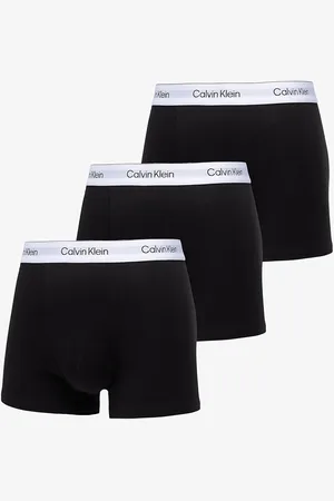 Calvin Klein Relaxed Fit Cotton Stretch Trunk 3-Pack Black L