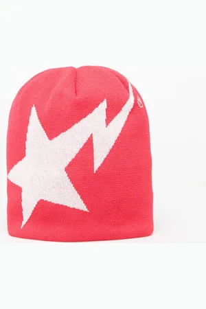 A Bathing Ape Sta Knit Cap Red Universal