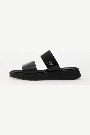 Calvin Klein Sneakers Jeans Sandal Slide Double Black EUR 36