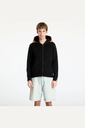 A Bathing Ape Sweatshirt Tiger Full Zip Hoodie UNISEX Black L