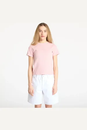 A Bathing Ape T-shirt Pigment Dyed Rib Tee Pink M