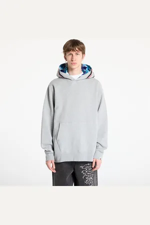 A Bathing Ape Sweatshirt Abc Camo Shark Pullover Hoodie UNISEX Gray L