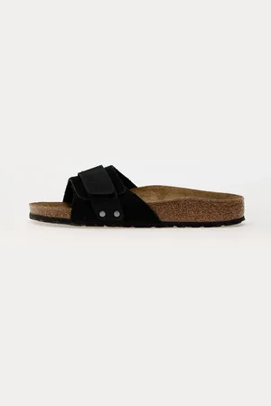Birkenstock Sneakers Oita Nubuck/Suede Leather Black EUR 41