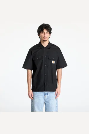 Carhartt Shirt Short Sleeve Craft Shirt UNISEX Black L