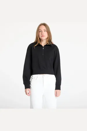 Calvin Klein Sweatshirt Sport Pw - 1/4 Zip Sweatshirt Black L