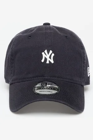 New Era New York Yankees Mini Logo Washed 9TWENTY Adjustable Cap Navy Universal