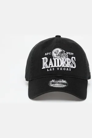 New Era Las Vegas Raiders Helmet 9TWENTY Adjustable Cap Black Universal