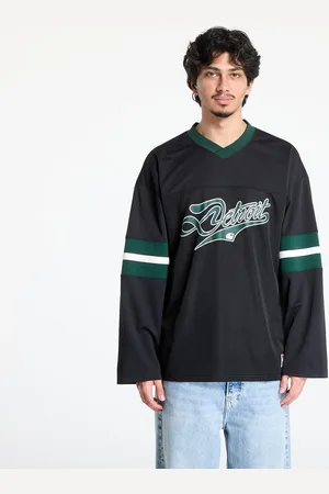 Carhartt T-shirt Long Sleeve Detroit Mesh T-Shirt UNISEX Black/ Conifer/ Wax L