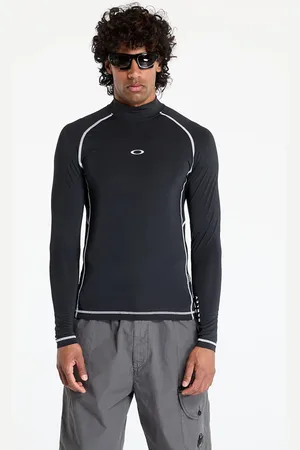 Oakley T-shirt Bhodi Ellipse Rashguard Long Sleeve Tee Blackout M